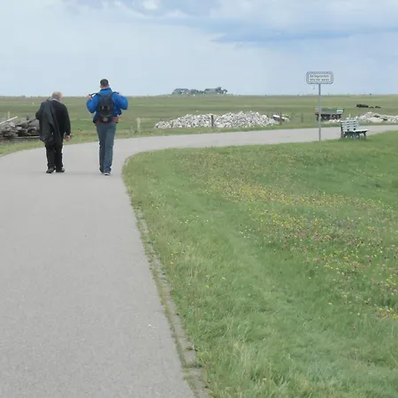 Apartmán Haus Halligblick, Am Wattenmeer, Whg Hamburger Hallig